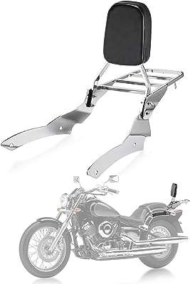 Dossier chromé avec porte sac à dos yamaha v star vstar 650 400. Trouvez les meilleurs bons plans chez DIAYTAR COTE D'IVOIRE, le go-to store en ligne pour tous vos besoins discount. Explorez notre large gamme de produits, des vêtements à la mode aux gadgets high-tech, et profitez de prix imbattables sans sacrifier la qualité !