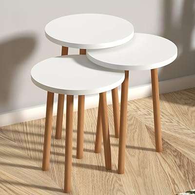 Home canvas roma table basse gigogne ensemble de 3 pièces pour salon. Faites des économies sur tous vos achats chez DIAYTAR COTE D'IVOIRE . Notre boutique en ligne vous propose un large choix de produits discount, allant des indispensables pour la maison aux articles high-tech et aux accessoires de mode. Ne manquez pas nos offres exceptionnelles pour acheter intelligemment et à petits prix !