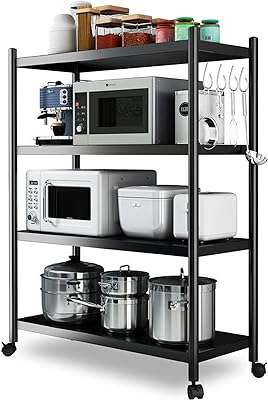 Étagère de rangement de cuisine beauenty étagère commerciale de grande capacité à 4. DIAYTAR COTE D'IVOIRE  - la destination ultime pour des achats en ligne pratiques et économiques. Découvrez notre large éventail de produits discount, allant des appareils ménagers aux technologies de pointe, en passant par la mode tendance, et profitez de nos offres imbattables pour réaliser des économies substantielles.