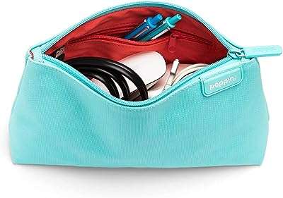 Pochette d'accessoires poppin moyenne aqua. DIAYTAR COTE D'IVOIRE  - La boutique en ligne qui rend les bonnes affaires accessibles à tous. Parcourez notre sélection de produits discount, de l'électroménager pratique à la mode abordable, tout en profitant de notre engagement envers la qualité. Ne payez plus trop cher pour ce dont vous avez besoin, faites vos achats malins chez nous !