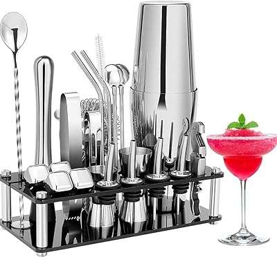 Zyt shop lot de 23 shakers à cocktail boston en acier inoxydable avec support. Plongez dans l'univers de DIAYTAR COTE D'IVOIRE, votre boutique en ligne de référence pour des offres discount incroyables. Des indispensables pour la maison aux appareils électroménagers haut de gamme, en passant par les produits informatiques de qualité et les articles de mode tendance, nous sommes là pour vous offrir une expérience shopping exceptionnelle à des prix défiant toute concurrence. Ne manquez pas cette opportunité de faire des économies tout en ajoutant de la valeur à votre quotidien !