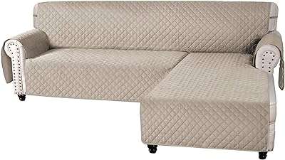 Housses de canapé en forme de l housse sectionnelle réversible chaise longue protection meubles pour chien. DIAYTAR COTE D'IVOIRE, votre destination shopping idéale pour des produits discount de qualité. Explorez notre catalogue en ligne et trouvez tout ce dont vous avez besoin pour votre maison, de l'électroménager à la mode en passant par les gadgets innovants. Grâce à nos prix avantageux, économisez sans compromis sur la satisfaction de vos achats.