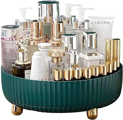 Organisateur de maquillage rotatif vicola lazy susan organisateur de cosmétiques à 360