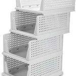 Panier de rangement en plastique empilable okoz paquet de 4 organisateurs de placard. DIAYTAR COTE D'IVOIRE, la boutique en ligne qui rend l'achat discount facile et accessible à tous ! Parcourez notre catalogue varié qui regorge de produits discount pour la maison, l'électroménager, l'informatique ou encore la mode. Avec nous, vous profiterez de tarifs avantageux sans compromis sur la qualité, le tout, depuis le confort de votre foyer.