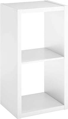 Étagère de rangement pour livres closetmade à 2 cubes avec dos ou vert. Trouvez tout ce dont vous avez besoin à des prix imbattables chez DIAYTAR COTE D'IVOIRE  - une boutique en ligne généraliste qui vous propose des produits discount pour la maison, l'électroménager, l'informatique et plus encore.