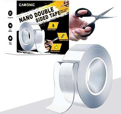 Caronic nano ruban double face avec ciseaux de montage amovible robuste. Explorez DIAYTAR COTE D'IVOIRE  et découvrez une variété impressionnante de produits discount pour la maison, l'électroménager, l'informatique et la mode. Avec des offres irrésistibles et une livraison rapide, faites des économies tout en obtenant des produits de qualité.