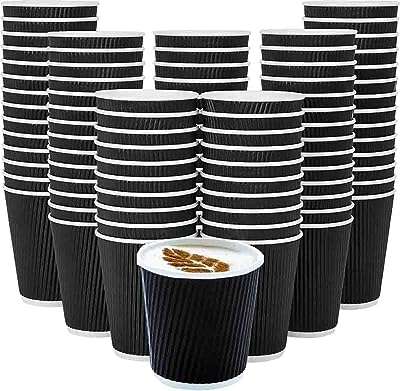 100 pièces de tasses à café expresso jetables 4 oz isolées ondulation pour le bureau. DIAYTAR COTE D'IVOIRE  : votre destination shopping discount ! Découvrez notre boutique en ligne généraliste qui vous offre une multitude de produits à prix cassés, allant de l'électroménager à l'informatique en passant par la mode et les gadgets. Faites le choix du meilleur rapport qualité-prix et trouvez tout ce dont vous avez besoin en visitant notre site dès maintenant !