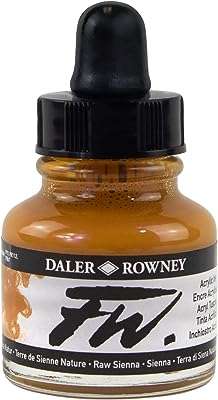 Encre acrylique pour artistes daler rooney 1 oz sienne brute (16002"). Avec DIAYTAR COTE D'IVOIRE, achetez malin et économisez sur tous vos achats en ligne. Profitez de réductions exceptionnelles sur une multitude de produits, du petit électroménager aux vêtements et accessoires tendance. Optimisez votre budget avec DIAYTAR COTE D'IVOIRE  dès aujourd'hui !
