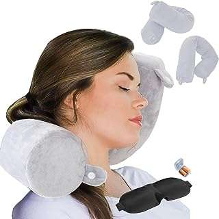 Oreiller de voyage zoeli en mousse à mémoire de forme twist design pour le cou. DIAYTAR COTE D'IVOIRE  - votre destination en ligne pour des achats discount sans compromis sur la qualité. Parcourez notre assortiment diversifié de produits, allant des équipements informatiques conviviaux aux articles de mode tendance en passant par les indispensables de la maison, et faites des économies sur tous vos besoins.