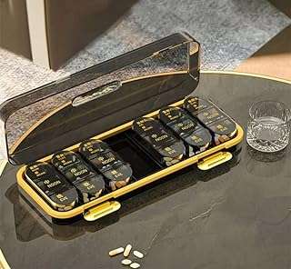 Ensemble de sept jours boîte à médicaments portable de grande capacité. DIAYTAR COTE D'IVOIRE  est la boutique en ligne idéale pour les chasseurs de bonnes affaires. Explorez notre vaste choix de produits à prix discount, parmi lesquels l'électroménager, l'informatique, la mode et les gadgets, et économisez tout en vous faisant plaisir !
