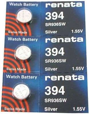 Piles de montre renata 394 lot de 3. DIAYTAR COTE D'IVOIRE  est là pour rendre votre budget heureux et votre shopping facile. Parcourez notre gamme complète de produits discount de qualité supérieure allant de la maison à l'électroménager, de l'informatique à la mode, et trouvez des articles pour chaque aspect de votre vie à des prix imbattables!