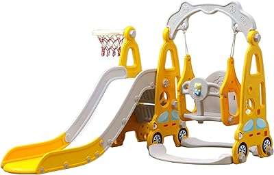 Toboggan à balançoire pour enfants avec cerceau de basket ball structure de jeu intérieure et extérieure. Besoin d'un produit de haute technologie sans vous ruiner ? DIAYTAR COTE D'IVOIRE  est le spécialiste des gadgets et accessoires tech à prix cassés. Des enceintes bluetooth aux montres connectées, en passant par les écouteurs sans fil, nous mettons à votre disposition une sélection de produits innovants qui vous faciliteront la vie à petit prix. Vivez la technologie sans compromettre votre budget !