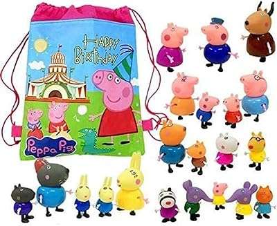 Ensemble de figurines neganmellows forever friends jouets à tête souple peppa pig pour enfants. Découvrez DIAYTAR COTE D'IVOIRE, votre source incontournable de bons plans discount en ligne. Trouvez tout ce dont vous avez besoin, des produits de maison essentiels aux gadgets high-tech, le tout à des prix imbattables. Faites des économies tout en vous offrant de la qualité grâce à notre sélection variée et attrayante.