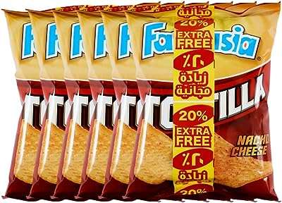 Fantasia tortilla nacho cheese 45g +20% extra pack de 6. Faites des économies avec DIAYTAR COTE D'IVOIRE, la boutique en ligne qui propose des produits discount pour tous. Que vous cherchiez des équipements pour la maison, des appareils électroménagers, des gadgets ou des vêtements tendance, nous avons tout ce dont vous avez besoin à des prix incroyables.