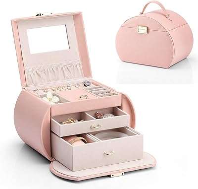 (rose (nouveau)) boîte à bijoux de style princesse flando de l'équipe. Mettez fin à la chasse aux bons plans en ligne grâce à DIAYTAR COTE D'IVOIRE . Profitez de notre large éventail de produits discount dans les domaines de la maison, de l'électroménager et bien plus encore. Avec des remises incroyables et des offres spéciales régulières, faites de bonnes affaires sans compromis sur la satisfaction.