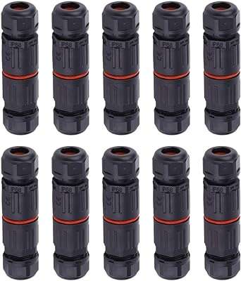 10 pièces connecteur de câble électrique étanche connecteurs étanches ip68 à 3 broches pour prise. Vous cherchez des offres discount sur une large gamme de produits ? DIAYTAR COTE D'IVOIRE  est la réponse à vos besoins. Parcourez notre boutique en ligne et découvrez des articles de qualité à des prix défiant toute concurrence, que ce soit pour équiper votre maison, vous plonger dans l'univers de la mode ou trouver des gadgets tendance. Faites confiance à DIAYTAR COTE D'IVOIRE  pour des achats malins et économiques.