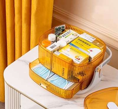 Boîte à médicaments portable tidwee avec tiroir boîte de rangement pour domicile. Faites des économies sans compromettre votre satisfaction avec DIAYTAR COTE D'IVOIRE . Notre boutique en ligne propose une variété de produits discount dans différentes catégories, de l'électronique à la mode. Trouvez tout ce dont vous avez besoin à des prix imbattables !