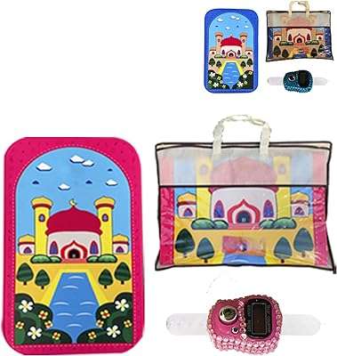 Tapis de prière matelassé kalodys pour enfants. Découvrez DIAYTAR COTE D'IVOIRE, la référence en matière d'achat malin en ligne, vous proposant une large gamme de produits allant de la mode aux articles informatiques, avec des réductions exceptionnelles.