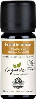 Huile essentielle d'encens biologique aroma tierra pure naturelle 10 ml. Ne payez pas plus cher ! DIAYTAR COTE D'IVOIRE  vous offre des produits discount de qualité supérieure à des prix abordables. Découvrez notre large sélection d'articles pour la maison, l'électroménager, l'informatique, la mode et les gadgets les plus recherchés. Visitez notre site dès maintenant et bénéficiez de nos offres exclusives pour économiser sur tous vos achats.