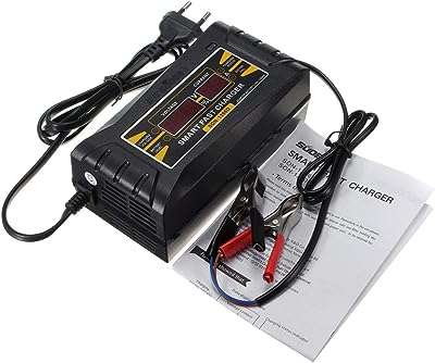 Chargeur de batterie intelligent au plomb avec écran lcd 12v 6a pour voitures et motos. DIAYTAR COTE D'IVOIRE  - Le paradis du shopping en ligne pour les amateurs d'affaires à prix réduit. Parcourez notre sélection de produits discount pour la maison, l'électroménager, l'informatique et bien plus encore. Réalisez de belles économies sans faire de compromis sur la qualité.