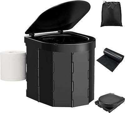 Toilette de camping portable pliante pour adulte avec couvercle porte papier toilette. Votre satisfaction et votre budget sont nos priorités chez DIAYTAR COTE D'IVOIRE, la boutique en ligne où vous trouverez tout ce dont vous avez besoin à prix mini. Explorez notre vaste sélection de produits discount, des articles pour la maison aux accessoires high-tech en passant par les dernières tendances en mode. Profitez de nos offres exceptionnelles et faites des économies en toute confiance !