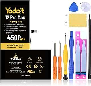 Batterie de remplacement youduet pour iphone 12 pro max 4500 mah. DIAYTAR COTE D'IVOIRE  - la référence en matière de shopping en ligne à prix réduit. Trouvez tout ce dont vous avez besoin pour votre maison, de l'électroménager pratique aux articles de mode tendance, en passant par les dernières innovations technologiques. Faites des économies sans compromettre la qualité avec notre selection de produits discount de confiance.