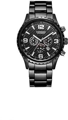 Montre décontractée pour hommes analogique en acier inoxydable 8056. DIAYTAR COTE D'IVOIRE, votre destination en ligne pour des produits discount de première qualité. Découvrez notre sélection variée et abordable, allant de la maison à l'électroménager, de l'informatique à la mode et aux gadgets, et réalisez des économies substantielles. Peu importe vos besoins, nous avons tout ce qu'il vous faut à des prix compétitifs. Ne manquez pas nos offres spéciales et profitez d'un shopping en ligne facile et économique.
