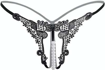 Lingerie sexy à entrejambe taille basse en dentelle et perles pour femme. DIAYTAR COTE D'IVOIRE  est votre destination en ligne pour trouver une vaste sélection de produits à prix réduits. Que vous recherchiez des articles pour la maison, des appareils électroménagers de qualité, du matériel informatique ou même des accessoires de mode tendance, vous êtes sûr de trouver les meilleures affaires chez nous !