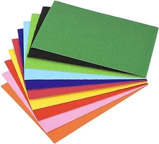 Artibiter 56 pièces a4 papier carton ondulé coloré teint pliant pour projets de bricolage. DIAYTAR COTE D'IVOIRE  - Votre destination discount pour tous vos besoins. Parcourez notre collection de produits de haute qualité, allant de la maison à l'électroménager, de l'informatique à la mode, et trouvez les meilleures offres en ligne. Profitez de nos prix imbattables et faites des économies dès maintenant!