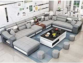 Canapé sectionnel en l en tissu moderne en forme de u pour salon. Explorez les offres exceptionnelles de DIAYTAR COTE D'IVOIRE, la boutique en ligne ultime pour les amateurs de bons plans. Trouvez tout ce dont vous avez besoin, de la maison à l'électroménager, de l'informatique à la mode en passant par les gadgets les plus tendance, le tout à des prix défiant toute concurrence.
