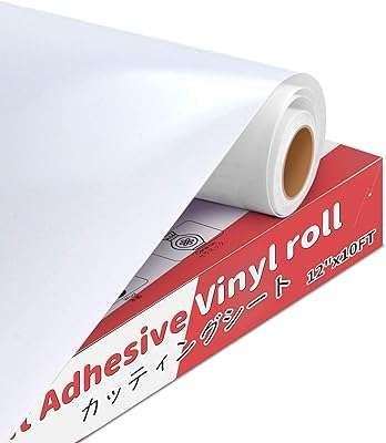 Vinyle permanent blanc rouleaux de vinyle adhésif yrymht 12" x 10' brillant pour découpes. Simplifiez votre recherche de produits discount avec DIAYTAR COTE D'IVOIRE, votre boutique en ligne ultime. Parcourez notre catalogue complet qui regroupe des articles pour chaque besoin, de la maison à l'électroménager, en passant par l'informatique, la mode et les gadgets. Profitez de nos tarifs compétitifs et achetez intelligemment avec DIAYTAR COTE D'IVOIRE .