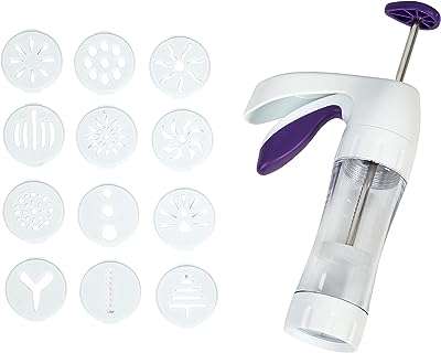 Machine à biscuits wilton simple success spritz cookie easy press avec 12. DIAYTAR COTE D'IVOIRE  - le secret des bonnes affaires en ligne. Simplifiez vos achats et réalisez des économies substantielles grâce à notre sélection éclectique comprenant des articles pour votre maison, des gadgets high-tech, des produits informatiques et des vêtements branchés, tous à des prix imbattables.