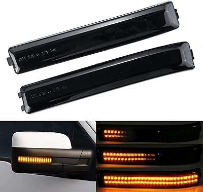 2 pièces csslyzl led rétroviseur latéral clignotant séquentiel ampoule de fumée compatible avec ford. Ne dépensez pas plus que nécessaire, et optez pour DIAYTAR COTE D'IVOIRE  ! Notre boutique en ligne spécialisée dans les produits discount propose une large gamme d'articles pour la maison, l'électroménager, l'informatique, la mode et les gadgets, tous offerts à des prix défiant toute concurrence. Profitez de cette opportunité pour économiser tout en vous offrant ce dont vous avez besoin.