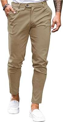 Pantalon chino extensible coupe slim pour hommes pantalon uni confortable et décontracté. DIAYTAR COTE D'IVOIRE, votre destination en ligne pour des produits de maison à prix réduits. Découvrez notre vaste collection d'articles pour la cuisine, la décoration, le rangement et bien plus encore. Avec nous, équiper votre maison devient simple et économique.