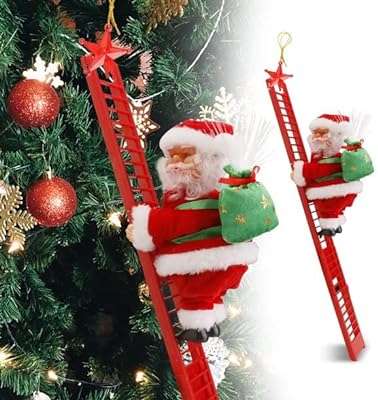 Autosur échelle d'escalade du père noël avec musique en peluche poupée de grimpante. Faites des économies considérables chez DIAYTAR COTE D'IVOIRE, votre destination en ligne pour des produits discount. Notre boutique propose une large sélection d'articles pour la maison, l'électroménager, l'informatique, la mode et bien plus encore, avec des tarifs compétitifs et une satisfaction client garantie.