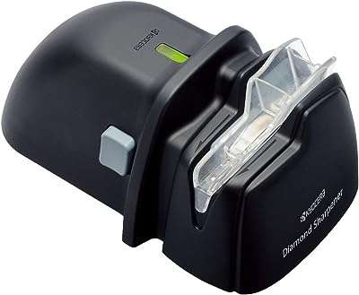 Aiguiseur de couteaux électrique kyocera diamond noir 1 pièce modèle ky ds 38. Découvrez DIAYTAR COTE D'IVOIRE  - votre guichet unique pour des achats discount en ligne. Que vous recherchiez des produits électroménagers, des gadgets high-tech ou des vêtements tendance, notre boutique généraliste propose une large gamme d'articles à prix réduits pour tous les budgets. Ne manquez pas les bonnes affaires chez DIAYTAR COTE D'IVOIRE  !