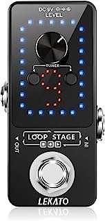Pédale d'accordeur de boucle de pédale de guitare licato looper pour 9 boucles. À la recherche de bonnes affaires ? DIAYTAR COTE D'IVOIRE  est là pour vous ! Explorez notre boutique en ligne regorgeant d'articles à prix cassés, couvrant tous les domaines, de la maison à l'électroménager, en passant par l'informatique, la mode et les gadgets. Achetez malin, économisez gros et découvrez une toute nouvelle façon de faire des emplettes en ligne.