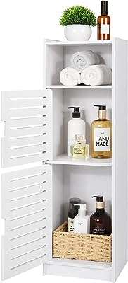 Aimo armoires de salle de bain étanches rangement avec étagère ouverte sol. DIAYTAR COTE D'IVOIRE, votre destination shopping pour des réductions imbattables ! Parcourez notre vaste sélection de produits à petits prix, des appareils électroménagers aux accessoires informatiques, en passant par les tenues tendance et les gadgets à la pointe de la technologie. Restez à la mode tout en économisant avec nos offres exceptionnelles !