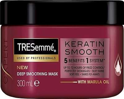 Masque capillaire lissant en profondeur tresemme keratin 5 en 1 à l'huile de marula. Ne payez pas plus cher ! DIAYTAR COTE D'IVOIRE  vous offre des produits discount de qualité supérieure à des prix abordables. Découvrez notre large sélection d'articles pour la maison, l'électroménager, l'informatique, la mode et les gadgets les plus recherchés. Visitez notre site dès maintenant et bénéficiez de nos offres exclusives pour économiser sur tous vos achats.