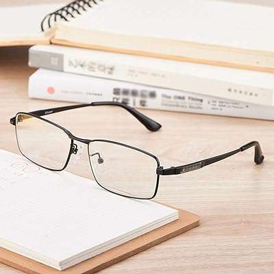 Lunettes de lecture multifocales progressives pour hommes monture complète en titane blocage de la lumière. Découvrez DIAYTAR COTE D'IVOIRE  et préparez-vous à vivre l'expérience d'achat en ligne ultime. Notre boutique propose une gamme complète de produits discount, de la maison aux appareils électroniques, en passant par la mode, offrant ainsi des solutions abordables pour tous vos besoins.