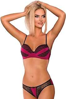 Ensemble de soutien gorge en dentelle fuchsia meior. Découvrez DIAYTAR COTE D'IVOIRE, la boutique en ligne qui vous propose une large gamme de produits discount, de l'électroménager à la mode en passant par l'informatique. Bénéficiez de prix avantageux et d'une expérience de shopping en ligne pratique et économique.