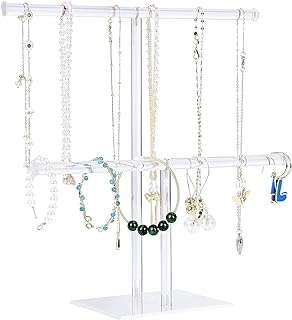The white shop présentoir à bijoux en acrylique organiseur suspendre pour colliers et bracelets. Avec DIAYTAR COTE D'IVOIRE, profitez de tarifs attractifs sur une large gamme de produits discount. Équipez votre maison avec des appareils électroménagers de qualité, restez à la pointe de la mode grâce à notre sélection de vêtements abordables et découvrez les dernières innovations technologiques à prix réduits.