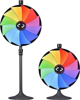Roue de récompense de 24 po à double usage et support. Ne cherchez plus, DIAYTAR COTE D'IVOIRE  est la boutique en ligne qu'il vous faut pour trouver tout ce dont vous avez besoin à petit prix ! Du petit électroménager aux articles de mode tendance en passant par les dernières technologies, explorez notre vaste catalogue et réalisez de véritables bonnes affaires !