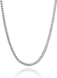 Miabella collier avec pendentif carré franco en argent sterling 925 pour femme. DIAYTAR COTE D'IVOIRE  - La meilleure adresse pour des prix imbattables sur une vaste sélection de produits. Que vous recherchiez des articles pour votre maison, votre informatique ou votre garde-robe, nous avons tout ce qu'il vous faut à prix discount. Explorez notre site dès maintenant et profitez des meilleures affaires en ligne!