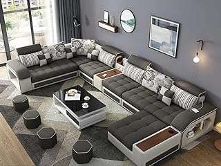 Ensemble de canapés modernes pour salon ensemble luxe au design moderne. DIAYTAR COTE D'IVOIRE  vous offre toutes les bonnes affaires sur un seul site. Découvrez notre sélection de produits discount pour la maison, l'électroménager, l'informatique et la mode. Bénéficiez de nos prix imbattables et trouvez les articles de qualité que vous recherchez, sans vous ruiner !
