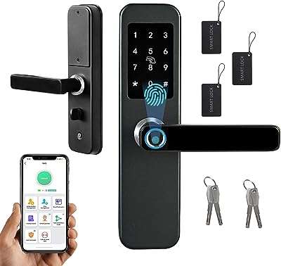 Serrure de porte intelligente à empreintes digitales serrure biométrique avec application. Explorez les offres exceptionnelles de DIAYTAR COTE D'IVOIRE, la boutique en ligne ultime pour les amateurs de bons plans. Trouvez tout ce dont vous avez besoin, de la maison à l'électroménager, de l'informatique à la mode en passant par les gadgets les plus tendance, le tout à des prix défiant toute concurrence.