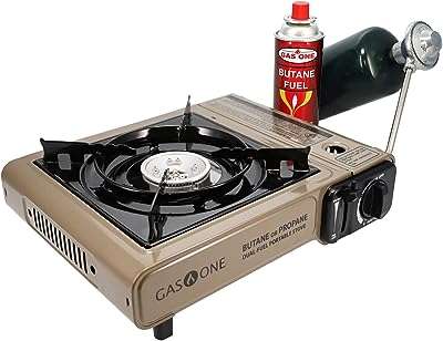 Réchaud de camping portable à double combustible gas one gs 3400p au propane ou au butane. À la recherche de bonnes affaires en ligne ? Ne cherchez plus ! DIAYTAR COTE D'IVOIRE  vous offre un vaste choix de produits discount, de la maison à l'électroménager, en passant par l'informatique et la mode. Faites-vous plaisir à des prix incroyables et découvrez notre sélection dès maintenant.