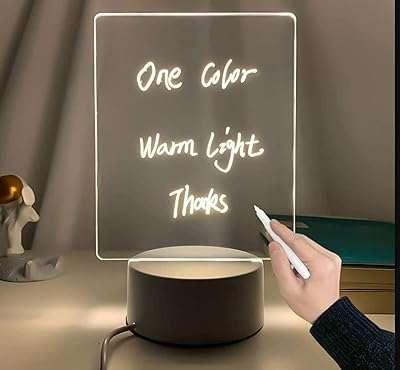 Lettrage effaçable en acrylique transparent dessin veilleuse pour tableau blanc pour bureau. Ne payez plus le prix fort pour vos appareils électroménagers ! DIAYTAR COTE D'IVOIRE  vous propose une vaste gamme d'électroménager discount, des marques les plus reconnues aux appareils les plus innovants. Économisez tout en profitant de la meilleure qualité avec DIAYTAR COTE D'IVOIRE .