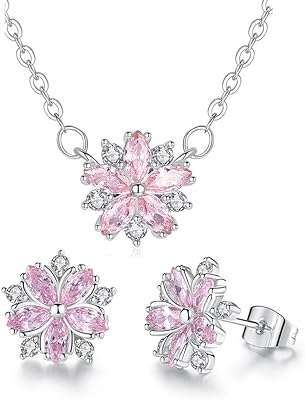 Un ensemble collier et boucles d'oreilles en zircon en forme de fleur. DIAYTAR COTE D'IVOIRE, votre boutique en ligne préférée pour dénicher des produits à prix discount. Rendez-vous sur notre site pour trouver toutes les bonnes affaires de la maison à l'électroménager en passant par les gadgets high-tech. Ne sacrifiez pas la qualité pour économiser, optez pour DIAYTAR COTE D'IVOIRE  !
