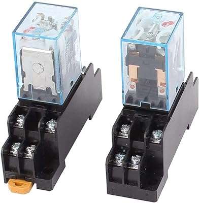 2pcs my2n j ac 24v 8p dpdt bobine de passage de puissance électromagnétique avec base. DIAYTAR COTE D'IVOIRE  deviendra rapidement votre référence pour tous vos besoins discount en ligne. Découvrez notre vaste assortiment de produits allant des indispensables de la maison aux dernières innovations technologiques, en passant par les vêtements et les accessoires de mode à prix cassés. Profitez de notre offre exceptionnelle dès maintenant !